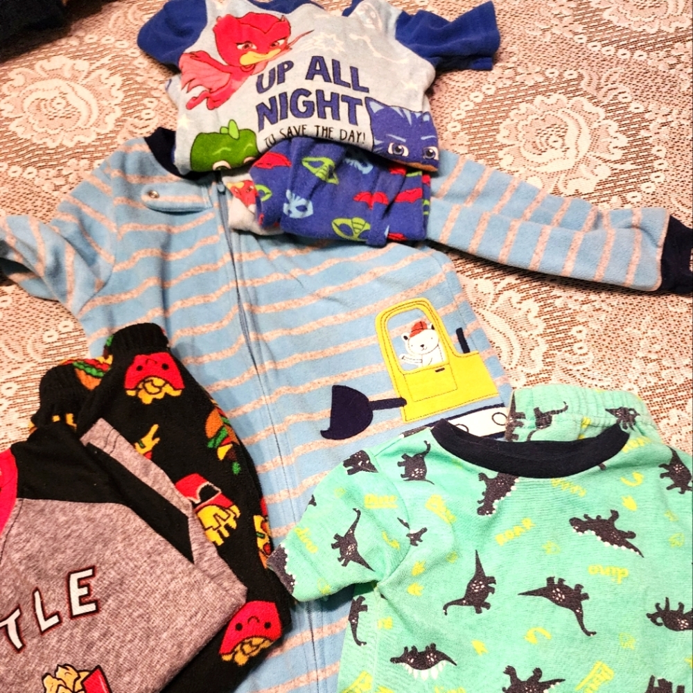 2T boys pajama lot